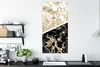 MuchoWow® Poster Marmor - Schwarz und Gold - Schick 60x120 Produktbild-Vorschau 3