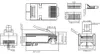 goobay Modularstecker RJ45 geschirmt mit Knickschutz grau Voir les images du produit 6