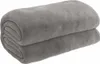 A folded gray blanket on a white background. Náhľad obrázku produktu