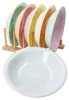 Pastello 6er Set bunte Suppenteller 450ml tiefe Teller Produktbild-Vorschau 1