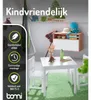 Bomi Amy Kindertafel met 2 Stoeltjes HoutWit - Massief Productafbeelding-voorbeeld 5