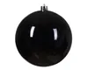 Weihnachtskugeln Kunststoff 14cm schwarz, 1 Stück Produktbild-Vorschau 3