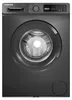 A front view of a dark gray Telefunken washing machine. Produktbild-Vorschau