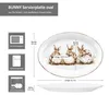 Ritzenhoff 2er Set Bunny Servierplatte oval Porzellan Produktbild-Vorschau 6