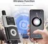 A handheld audio transmitter device and a smartphone are shown, with a graphic indicating wireless connectivity. Voir les images du produit