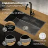 ML-Design Küchenspüle mit Ab- und Überlaufgarnitur, Produktbild-Vorschau 4