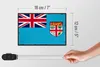 Holzschild Flagge Fidschis 18x12 cm Retro Flag of Fiji Produktbild-Vorschau 6