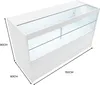 Bancone da negozio a LED bianco C1500 – Ante scorrevoli con Anteprima dell’immagine prodotto 5