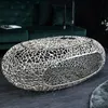 riess-ambiente Couchtisch ORGANIC 120cm silber Metall Produktbild-Vorschau 1