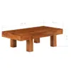vidaXL Table basse en bois massif avec finition couleur Voir les images du produit 7