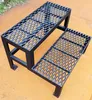 2 Stufen Stahltreppe Außentreppe Freistehend Breite 60 cm Produktbild-Vorschau 5