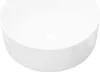 vidaXL Lavabo rotondo in Vetroceramica bianca 40 x 15 cm Anteprima dell’immagine prodotto 1