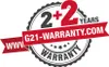A marketing image for a warranty service, featuring a seal with text and graphics. Podgląd zdjęcia produktu