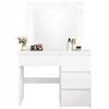 Make-Up Toaletní Stolek S Led Zrcadlem Moderní Loft 90 Cm Náhled obrázku produktu 1