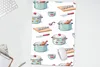 MuchoWow® Mauspad Mousepad Muster - Kochen - Fisch - Pfanne Produktbild-Vorschau 5