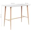 Bar-Set 5-tlg. Weiß 120 x 60 x 105 cm (L x B x H) MDF, Produktbild-Vorschau 11