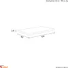 Arbeitsplatte - 100 x 60 x 2,8 cm - Sonoma Eiche – Salerno Produktbild-Vorschau 4