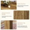 Tribesigns quadratischer Bartisch, 79 cm, Holz, Hausbar mit Produktbild-Vorschau 6