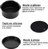 Ensemble d'Accessoires pour friteuse à air chaud Monzana - Voir les images du produit 3