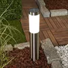 Lindby LED-Solarlampe Aleeza, 61 cm, Edelstahl, Erdspieß Produktbild-Vorschau 3