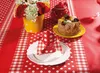 Sovie HOME Tischdecke Anton in Rot aus Linclass® Airlaid 80 Produktbild-Vorschau 2