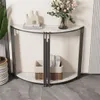 A console table with decorative items and books. Podgląd zdjęcia produktu