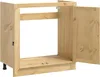 vidaXL Armoire SKI Marron miel 80 x 46 x 81 cm Bois de pin Voir les images du produit 5