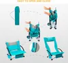 KING CAMP Sedia da spiaggia pieghevole con schienale alto Anteprima dell’immagine prodotto 5