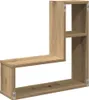 vidaXL Nástenné police 2 ks Dub remeselnícky 50x15x50 Náhľad obrázku produktu 7