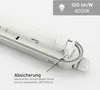 LED Feuchtraumleuchte Wannenleuchte 150cm 1x 22W T8 Röhre Produktbild-Vorschau 3