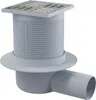 AlcaDrain Bodenablauf 105×105/50 mm mit einem waagrechten Anteprima dell’immagine prodotto 1