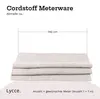 Cordstoff Meterware 1,40 m breiter Polsterstoff für Möbel Kissenbezüge DIY Zuschnitt beige Podgląd zdjęcia produktu