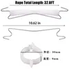 Diagrams showing the dimensions and components of tomato hooks. Produktbild-Vorschau