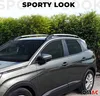 Barres de toit en aluminium pour Citroën C3 2016-2024 Voir les images du produit 2
