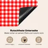 KitchenYeah© Herdabdeckplatte Rot - Rustikal - Muster , Produktbild-Vorschau 5