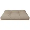 Poduška na palety taupe 80 x 80 x 12 cm textil Náhled obrázku produktu 4