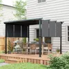 Outsunny Pavillon ca. 3,5 x 3 m Pergola, Produktbild-Vorschau 2