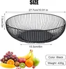 2 Obstschale Schwarz Matt, Metall, Rund, Modern, Seicht Produktbild-Vorschau 2