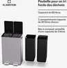 Klarstein EcoVista Poubelle - Tri sélectif 60 L avec bac à Voir les images du produit 3