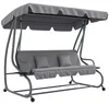 Outsunny Hollywoodschaukel 3-Sitzer Gartenschaukel mit Produktbild-Vorschau 1