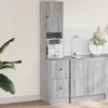 vidaXL Küchenschrank Grau Sonoma 35x50x180 cm Holzwerkstoff Produktbild-Vorschau 2
