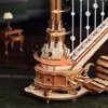 Robotime Rokr 3D-houten puzzel, magische harp muziekdoos, Productafbeelding-voorbeeld 8