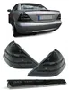 Feux arrière LED noirs + feux stop LED pour Mercedes SLK Voir les images du produit 1