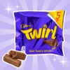 1x5er Cadbury Twirl – Zarte Milchschokoladenriegel Pack | 5 Produktbild-Vorschau 1