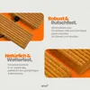 Bituxx Gartenweg ausrollbar Zedernholz geriffelt 250x45cm Produktbild-Vorschau 3