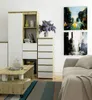 Comò CL6 40 cm Rovere Artisan Bianco con 6 Cassetti e Anteprima dell’immagine prodotto 4
