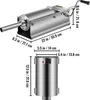 VEVOR Wurstfüller 5L Fleischwölfe Wurstmaschine Produktbild-Vorschau 6