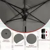 WOLTU Sonnenschirm, Strandschirm UV-beständig, 45° Produktbild-Vorschau 7