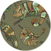 MuchoWow® Mauspad Mousepad Muster - Dschungel - Chamäleons Produktbild-Vorschau 1