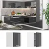 Eckhängeschrank Vicco R-Line Anthrazit Hochglanz 57 cm, Produktbild-Vorschau 2